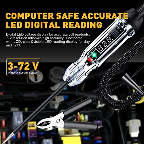 3 72V DC Buzzer Automotive Test Light
