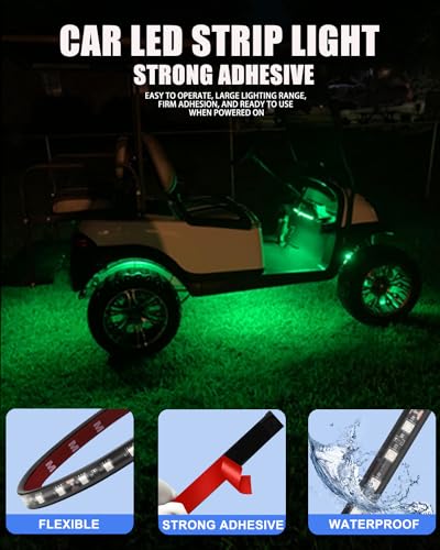 12V Led Light Strip for Cars 32CM Waterproof IP67