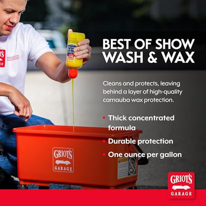 Best of Show Wash and Wax for Car Detailing and Cleaning (16 Fl Oz)