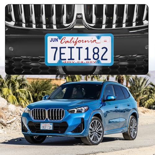 4 Holes Stainless Steel License Plate Frames