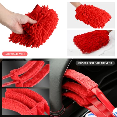 25pcs Car Detailing Brush Set