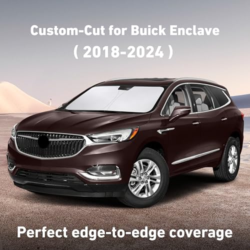 Windshield Sunshade Compatible for Buick Enclave 2018