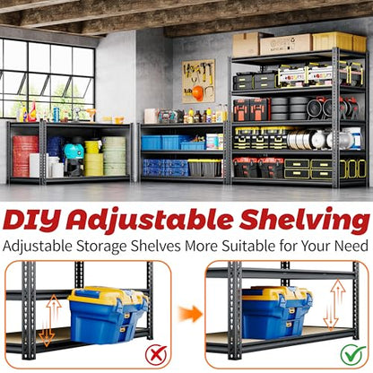 48"W Garage Shelving Heavy Duty (2 Count)