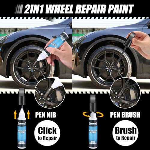 Matte Black Rim Touch Up Paint