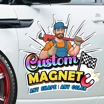 Custom Car Magnet with Your Logo