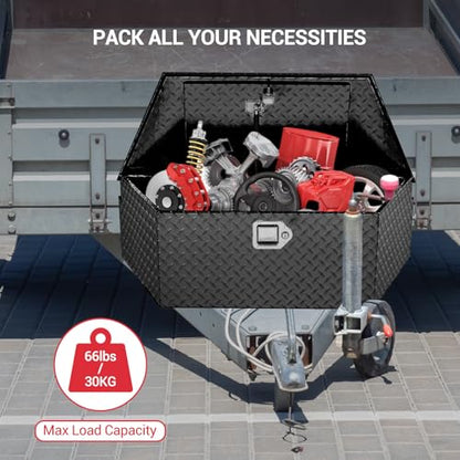 33 Inch Aluminum Trailer Tongue Tool Box