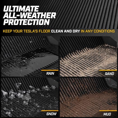 JustFit™ 3D Floor Mats for Tesla Model Y 2020