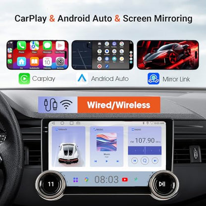 10.1" Wireless CarPlay & Android Auto Car Stereo