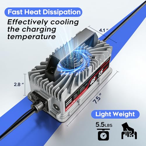 48 Volt 15 Amp Golf Cart Charger for Yamaha G29 Drive & Drive 2
