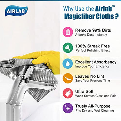 Glass Polishing Streak Free Miracle Cleaning Cloth (8 Count)