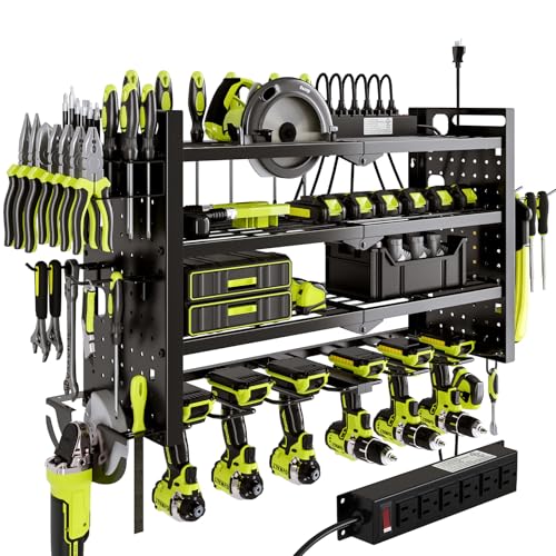 Cordless Power Tool Organizer Wall Mount