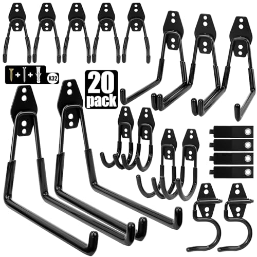 Heavy Duty Garage Hooks Storage (20 Count)