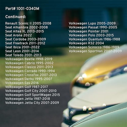 Rear Semi Metallic Brake Pads