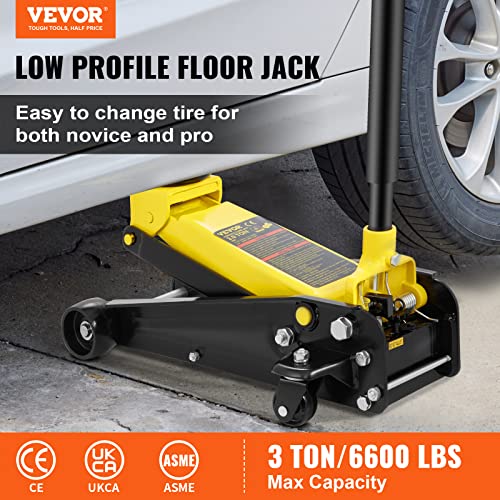 3 Ton Low Profile Floor Jack for All Terrain Vehicles