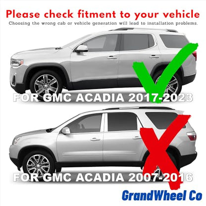 Window Deflectors Smoke Tinted in (4 Count)