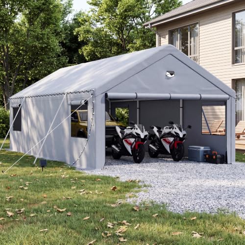 13x25 FT Carport Canopy Heavy Duty