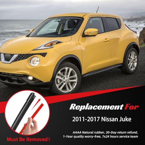 Windshield Wiper Blades Replacement for Nissan Juke 2011