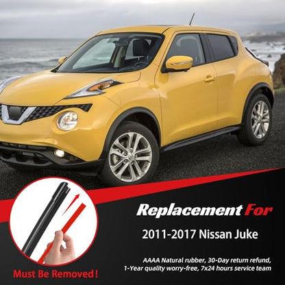 Windshield Wiper Blades Replacement for Nissan Juke 2011