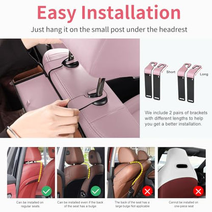 Car Seat Back Cup Holder