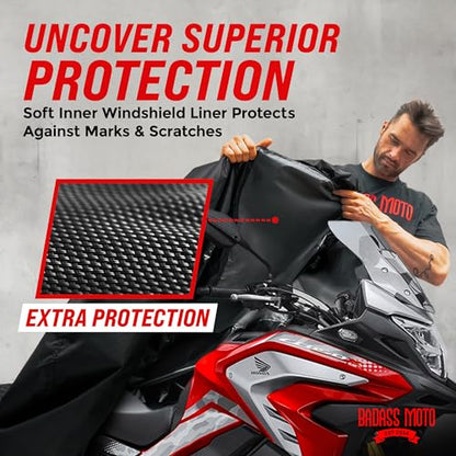 Waterproof Outdoor Motorcycle Cover for Adventure Bikes