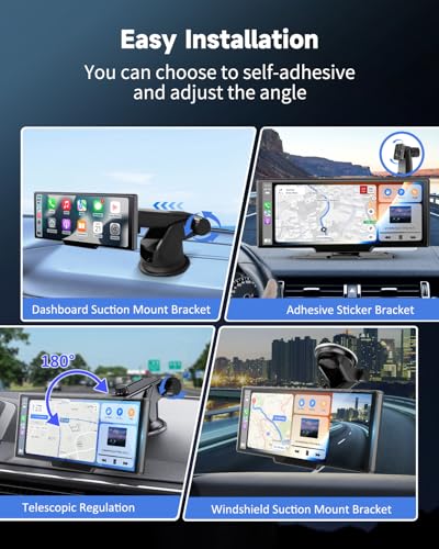 Wireless Portable Carplay Screen for Car