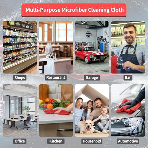 Microfiber Cleaning Cloth (150 Count)