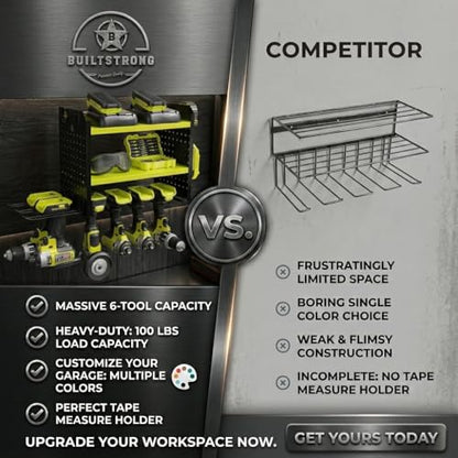 Power Tool Organizer Wall Mount