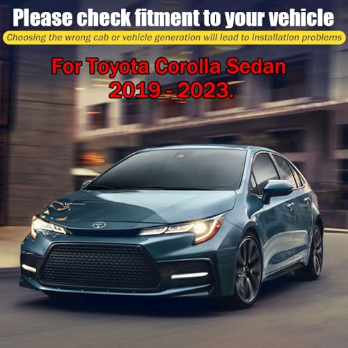Rain Guards for Toyota Corolla Sedan 2019
