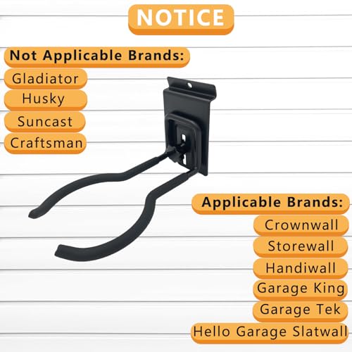 Adjustable Slatwall Hooks (4 Count)