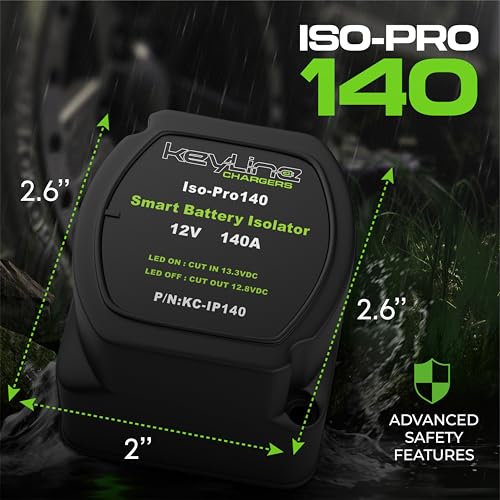 Dual Battery Isolator Kit 12V