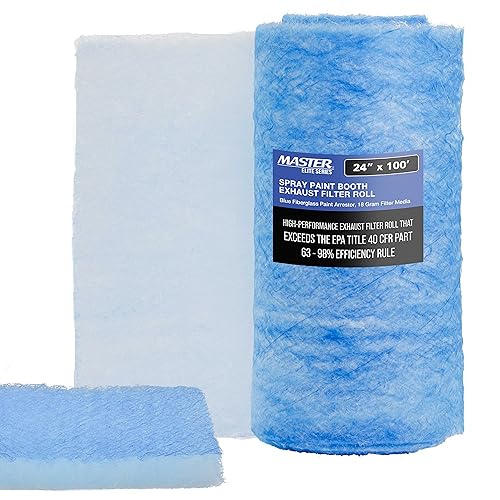 Elite Paint Spray Booth Exhaust Filter Roll 24" x 100'