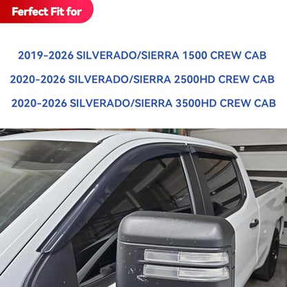 Window Visors Rain Guards for 2019
