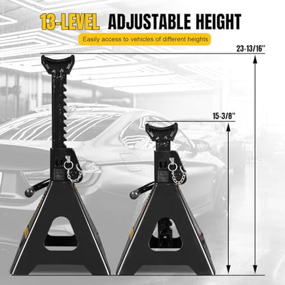 Jack Stands 6 Ton with Double Locking for Lifting Car SUVS
