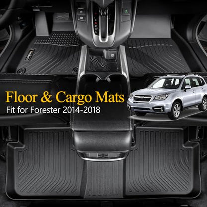 All Weather Floor Mats & Cargo Liner for Subaru Forester 2014