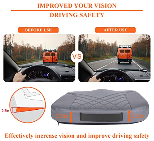Memory Foam Car Seat Cushion for Driving Comfort and Office Use