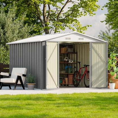 8x10 FT Outdoor Storage Shed
