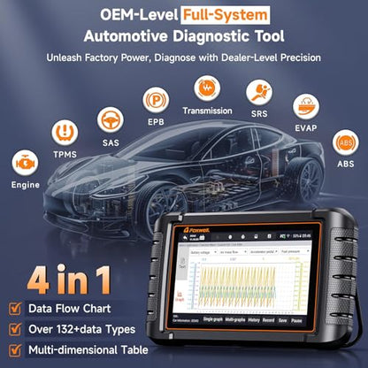 2026 FOXWELL Scanner NT809BT OBD2 Scanner Diagnostic Tool with 30+Resets