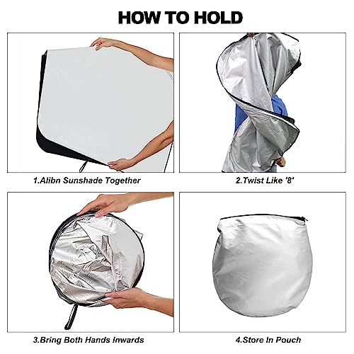 Foldable Front Windshield Sunshade fit for Mazda CX