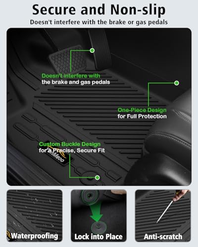 Floor Mats & Cargo Liner Custom Fit for Ford Mustang Mach E 2021