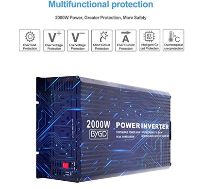 2000W Car Power Inverter