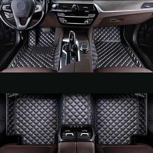 Car Floor Mat Fit 99% Sedans Sports Cars Luxury Custom Car Mats for SUV Women Leather Automotive Floor Mats All Weather Car Mats Diamond Floor Mats for Trucks