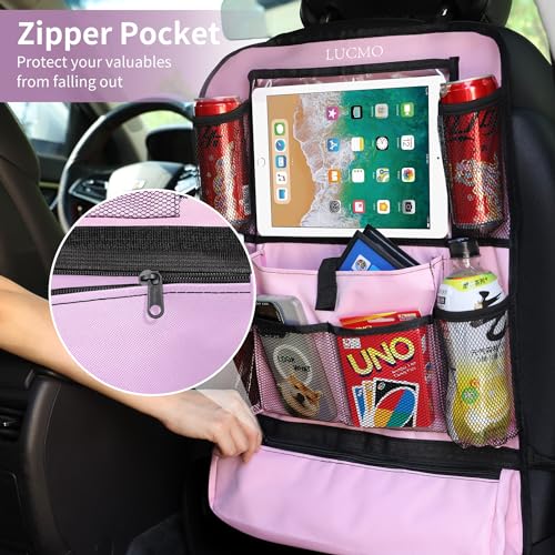 Car Backseat Organizer with Touch Screen Tablet Holder (22.9281 Ounce)
