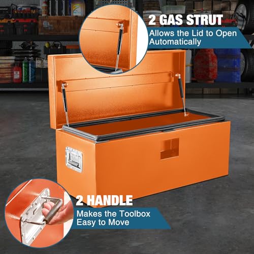 15"X15"X30" Heavy Duty Steel Truck Bed Tool Box
