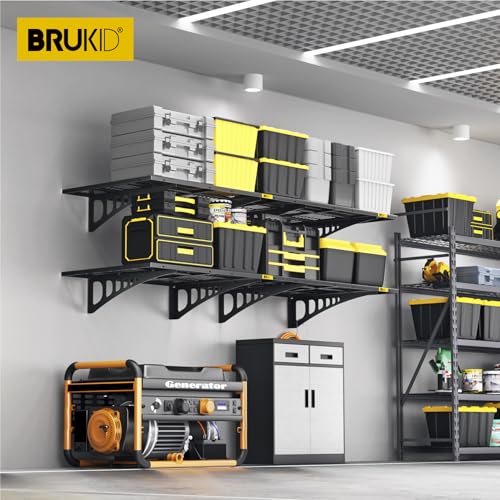 2x3ft Adjustable Rail Wall Garage Storage Shelf