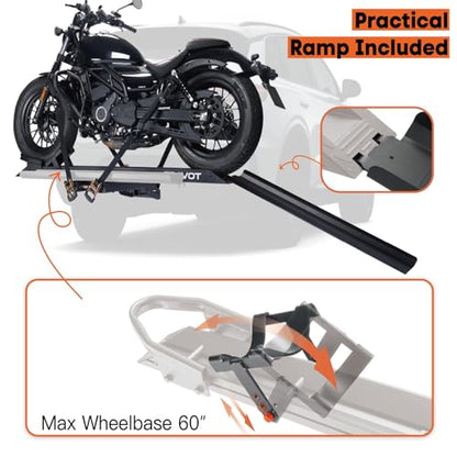 Motorack M1 Max Motorcycle Carrier with Ramp