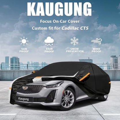 10 Layers Car Cover Custom Fit for Cadillac CT5