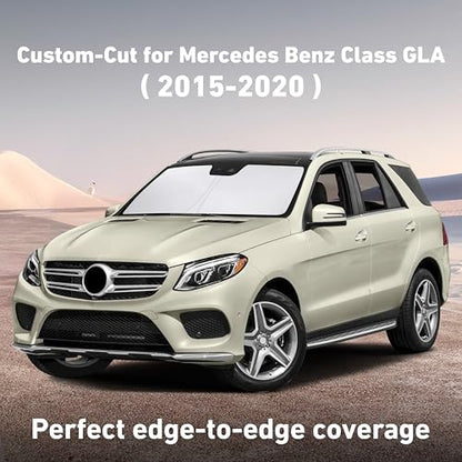 Windshield Sunshade Compatible for Mercedes Benz GLA 2015