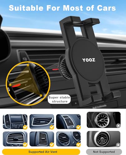 Tablet Air Vent Car Mount