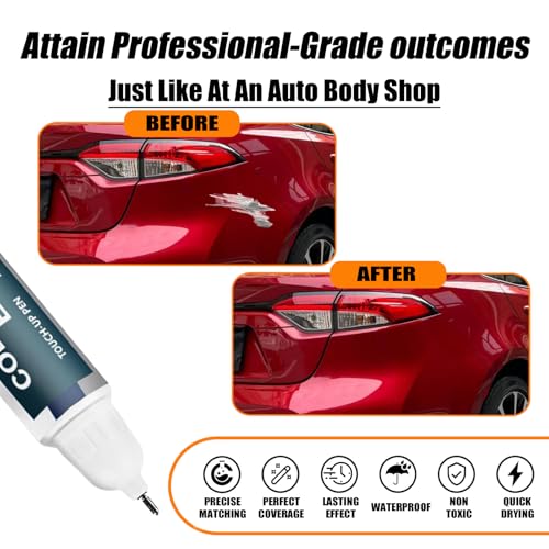 3R3 Barcelona Red Pearl Car Touch Up Paint for Toyota OEM Color Match
