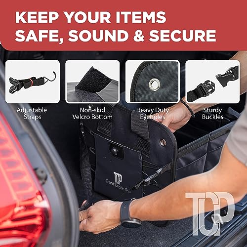 Car Trunk Organizer for SUV & Truck Cargo Storage (16 Ounce)
